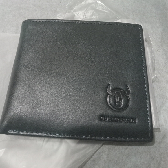 Dark Green bull captain wallet - Picture 3 of 3